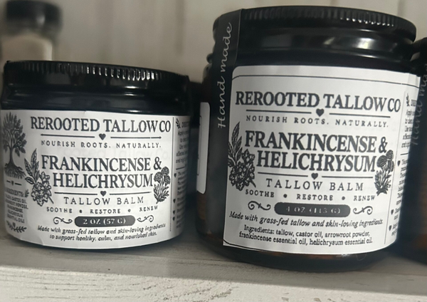 Frankincense + Helichrysum Healing Cream