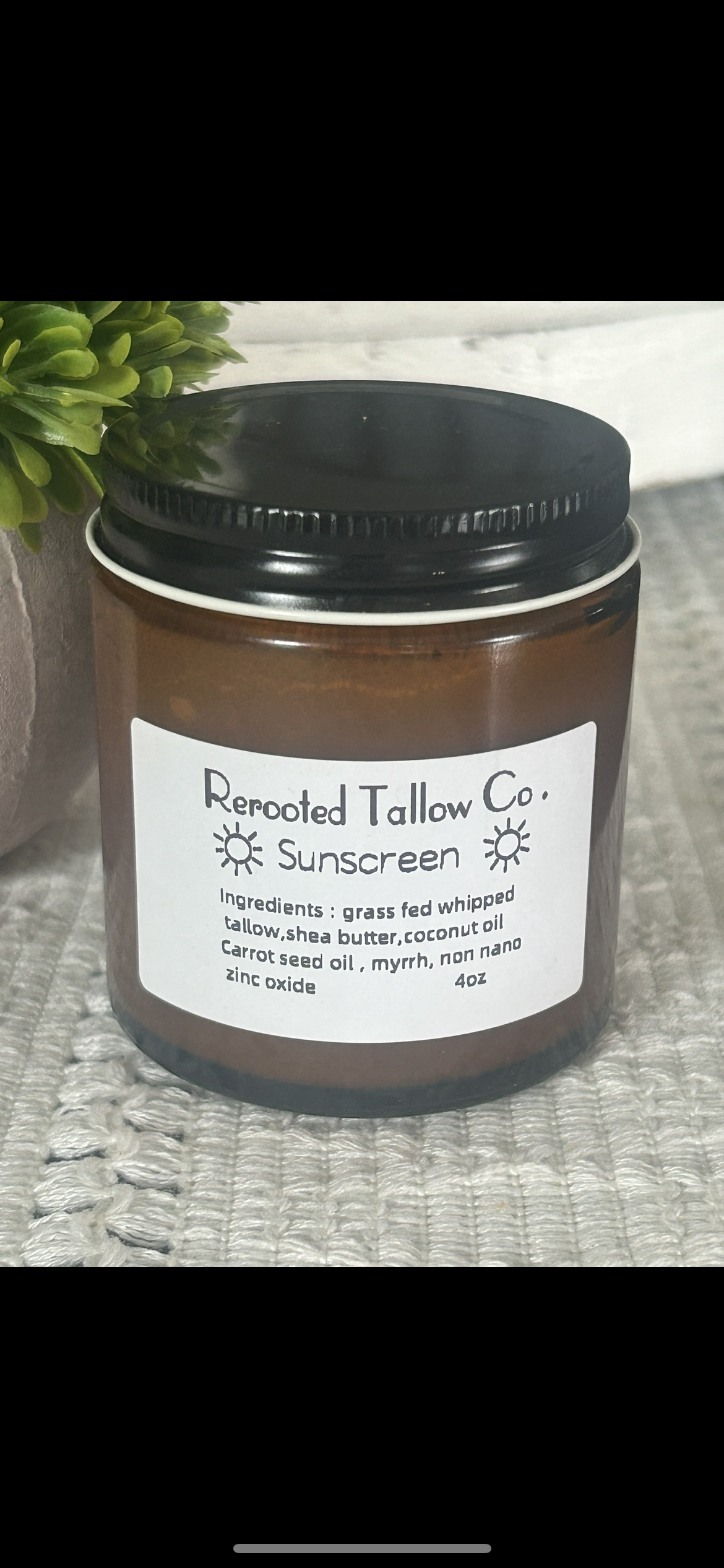 Sunscreen 40Z Jar