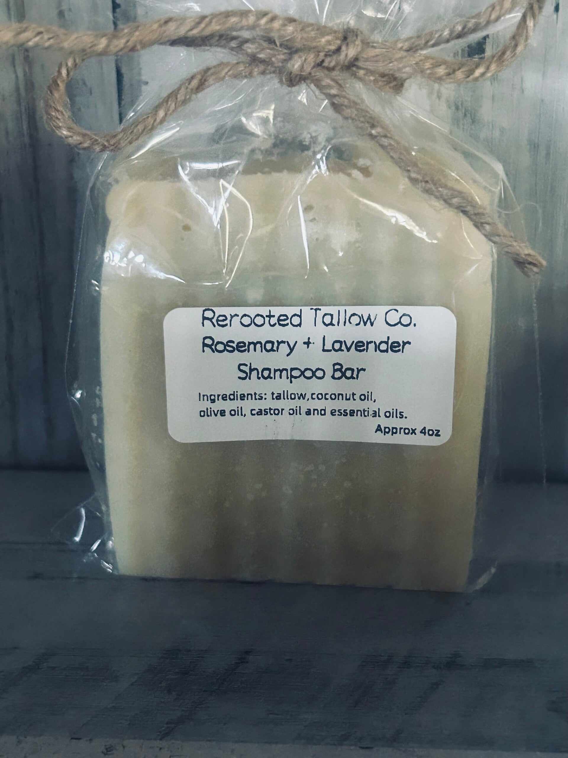 Rosemary + Lavender Shampoo Bar