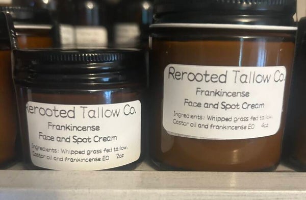 Frankincense Whipped Tallow spot cream