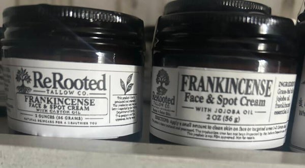 Frankincense Whipped Tallow spot cream