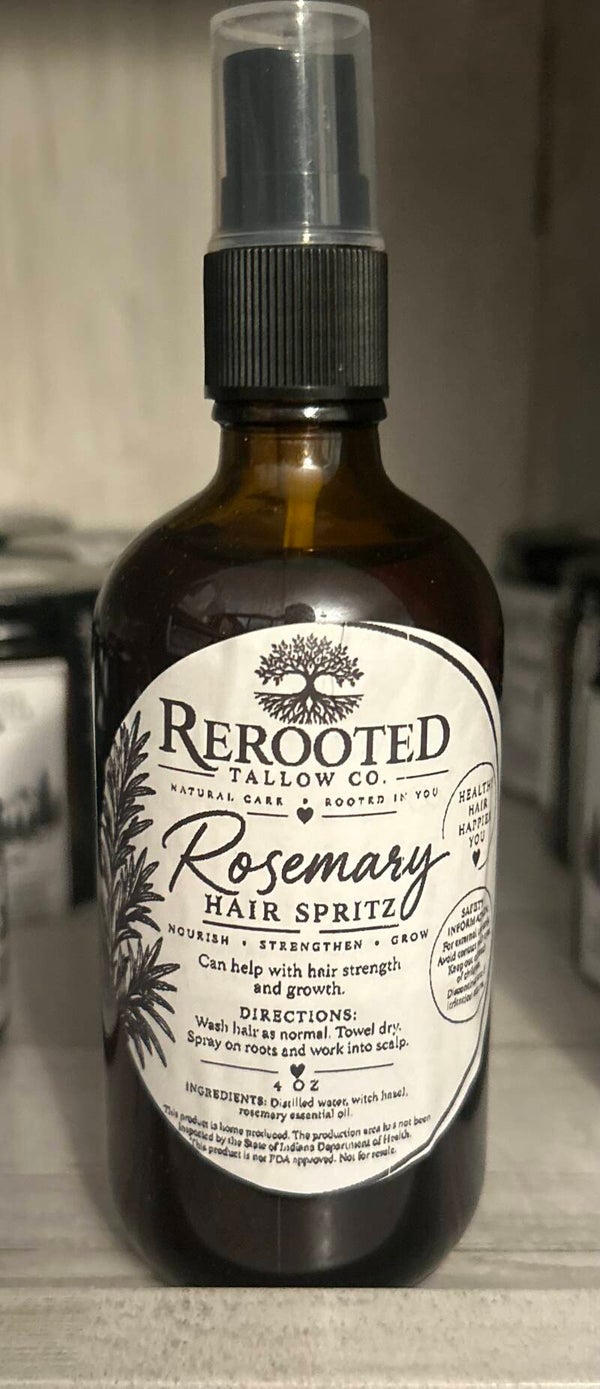Rosemary infused Hair spritz