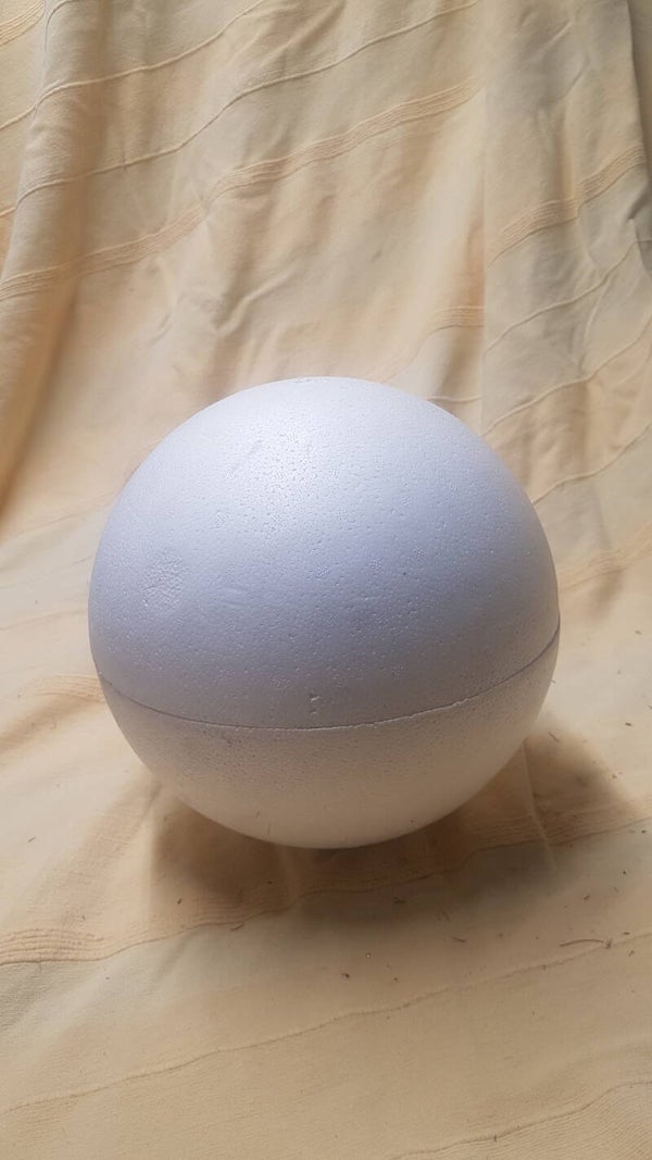 Piepschuim bol hol 25cm 10062