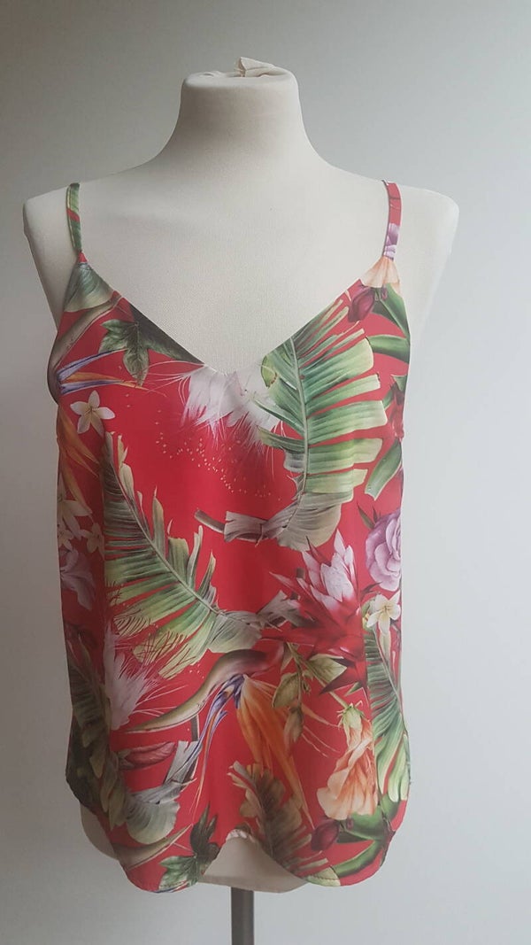 Kleurig top maat s 10178