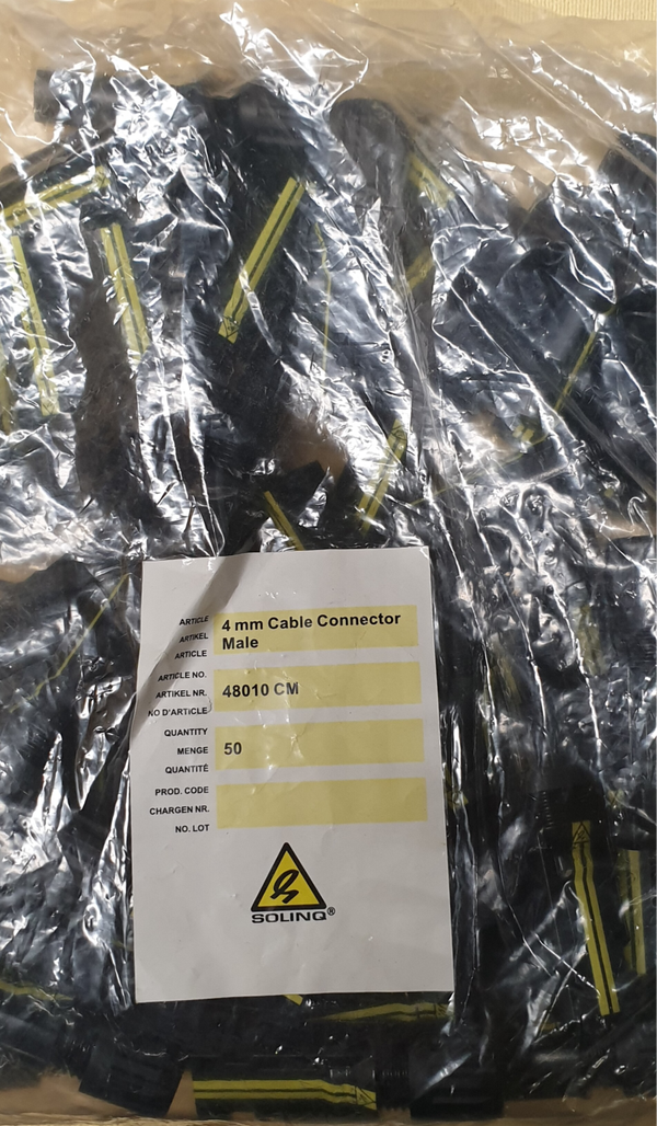 MC4 compatible plug. MALE  10169