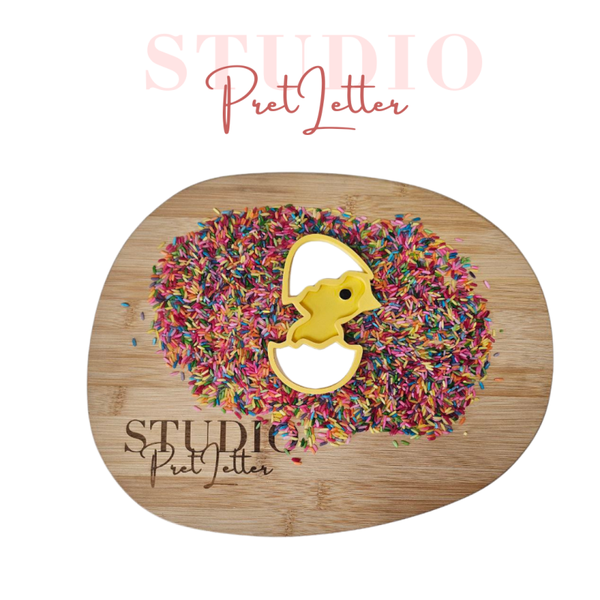 Vulvorm PLA KLEUR Kuiken in ei smal