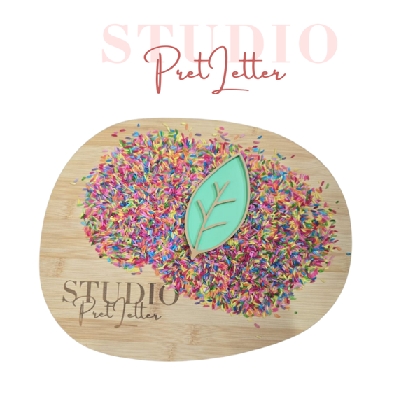 Vulvorm PLA kleur  Herfst blad groen