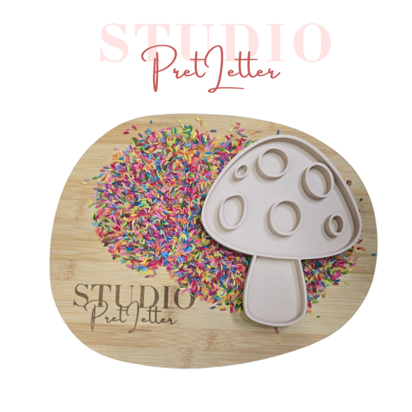 Vulvorm PLA groot Paddenstoel