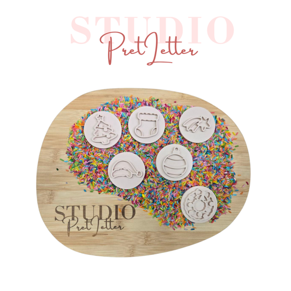 PLA Stempels Kerstmis thema los