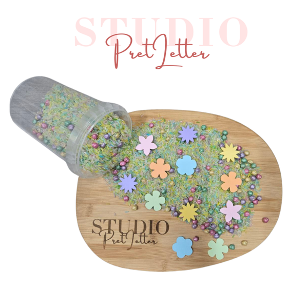 Loose parts, bloemen