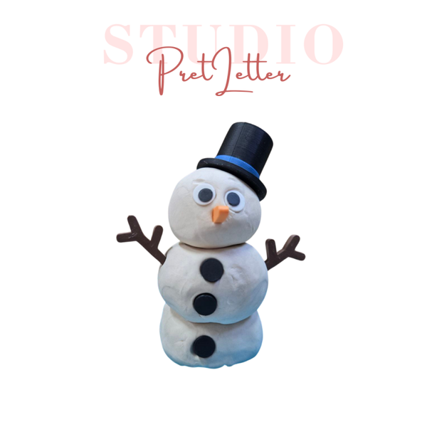 Loose part, Maak een sneeuwpop