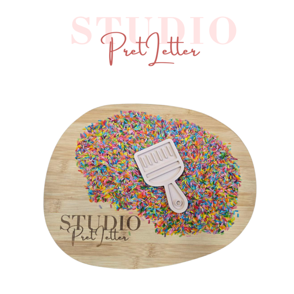 Vulvorm PLA Schilder, Kwast