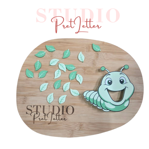 Thema speeltray Rups
