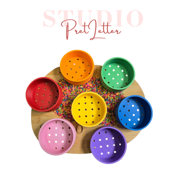 PLA Zeef groot kleur