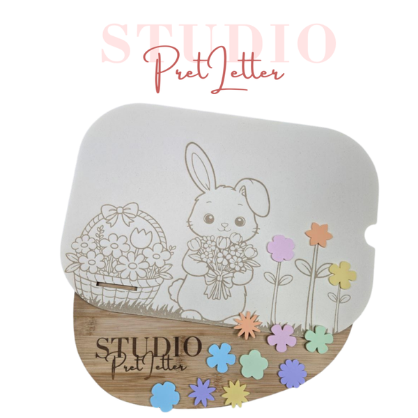 Insert Trofast Bunny's Bloementuin