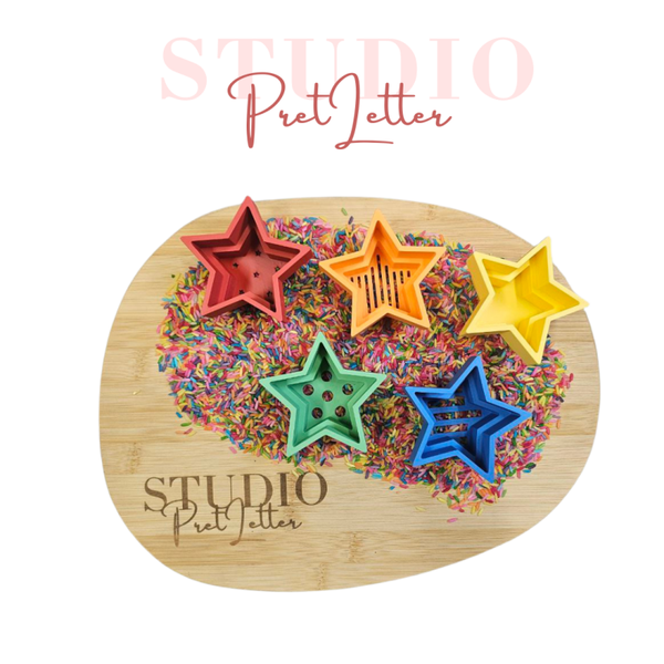 Regenboog PLA Ster Speeltoren