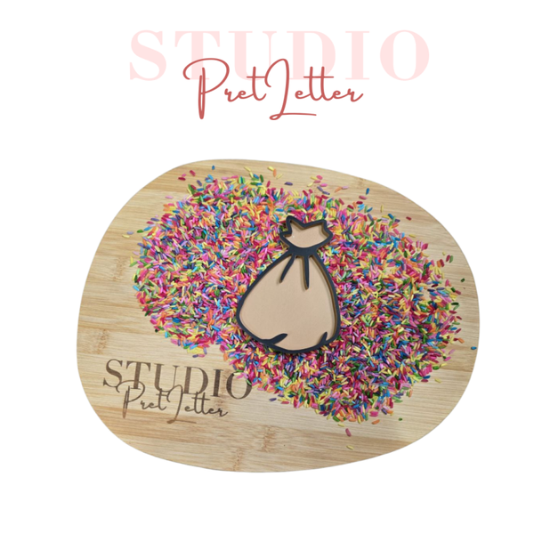 Vulvorm PLA kleur Cadeauzak