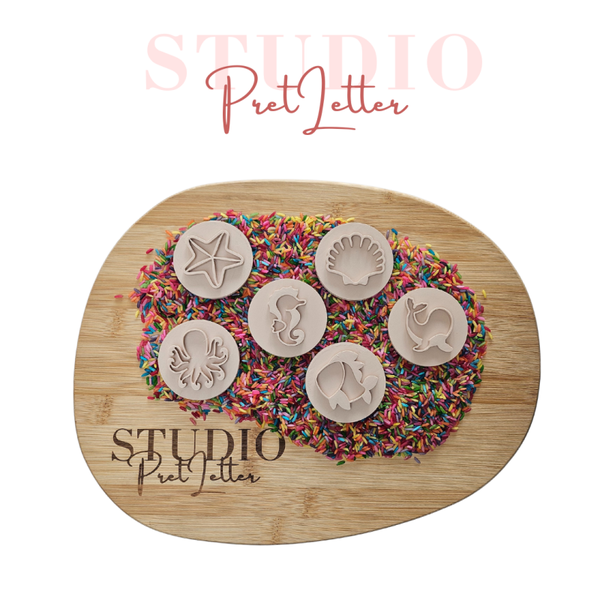 PLA Stempels Diep in de zee thema set