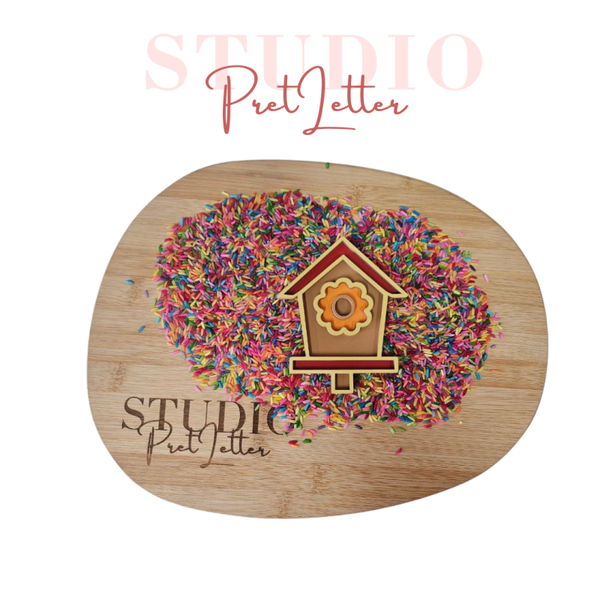 Vulvorm PLA KLEUR  Vogelhuisje