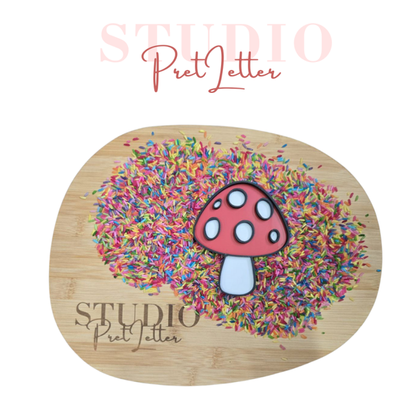 Vulvorm PLA kleur Paddenstoel