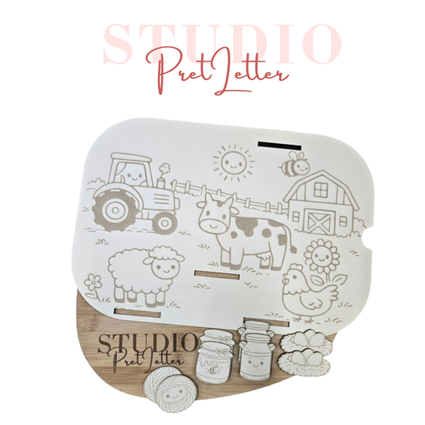 Insert Trofast Boerderij leven