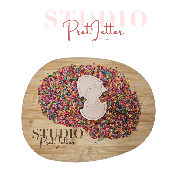 Vulvorm PLA Kuiken in ei smal