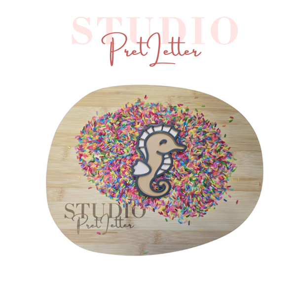 Vulvorm PLA kleur Zeepaardje