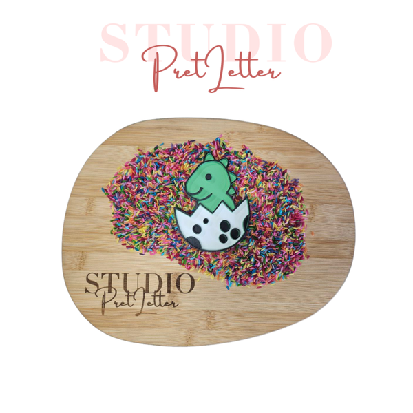 Vulvorm PLA KLEUR Dino uit ei