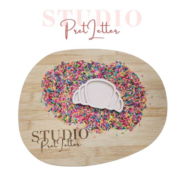 Vulvorm PLA Croissant ontbijt