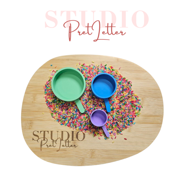 Schepjes set PLA Kleur Groen-Blauw-Paars