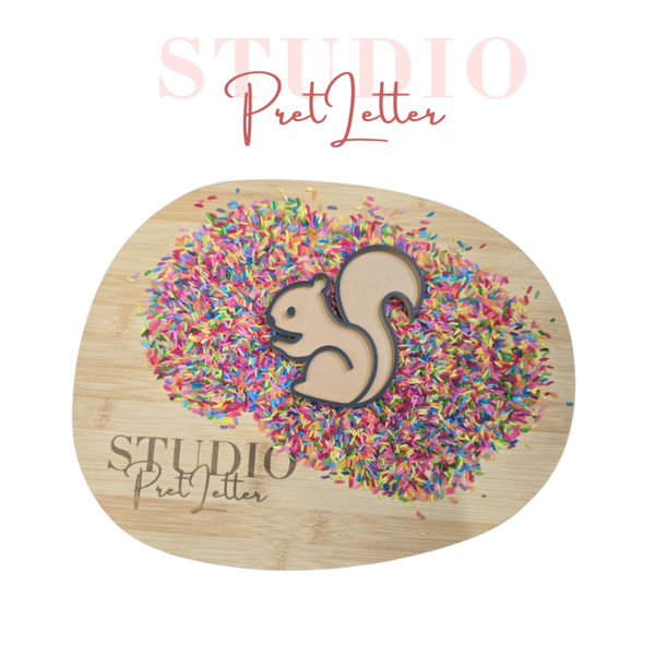 Vulvorm PLA kleur Herfst Eekhoorn