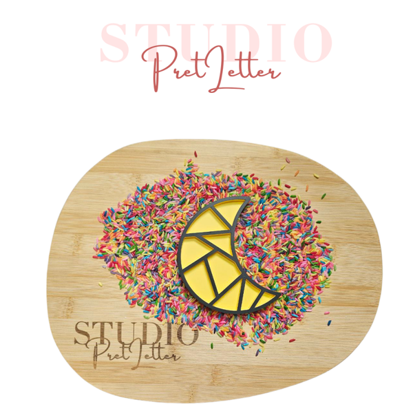 Vulvorm PLA kleur Ruimte Halve maan