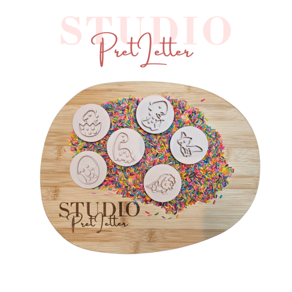 PLA Stempels Dino thema set