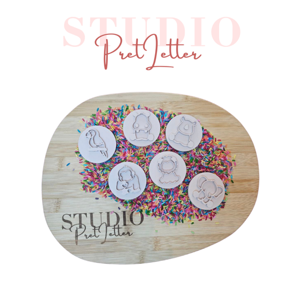 PLA Stempels safari thema los