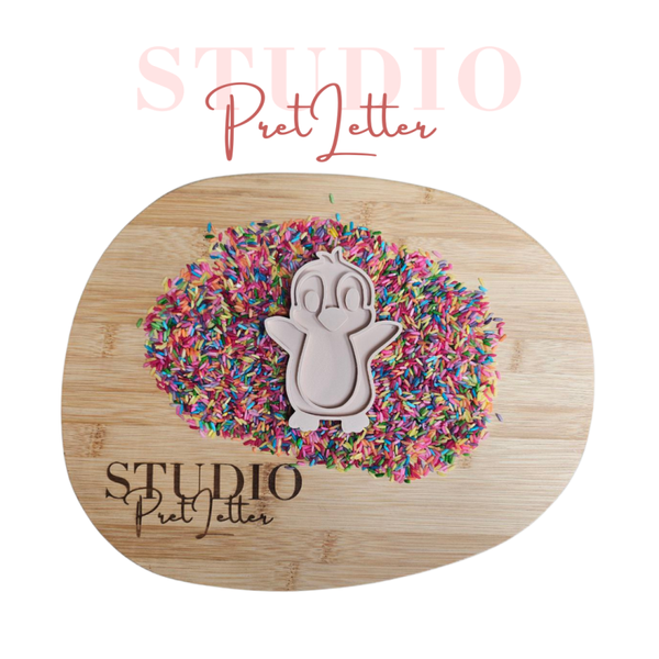 Vulvorm PLA Winter pinguïn