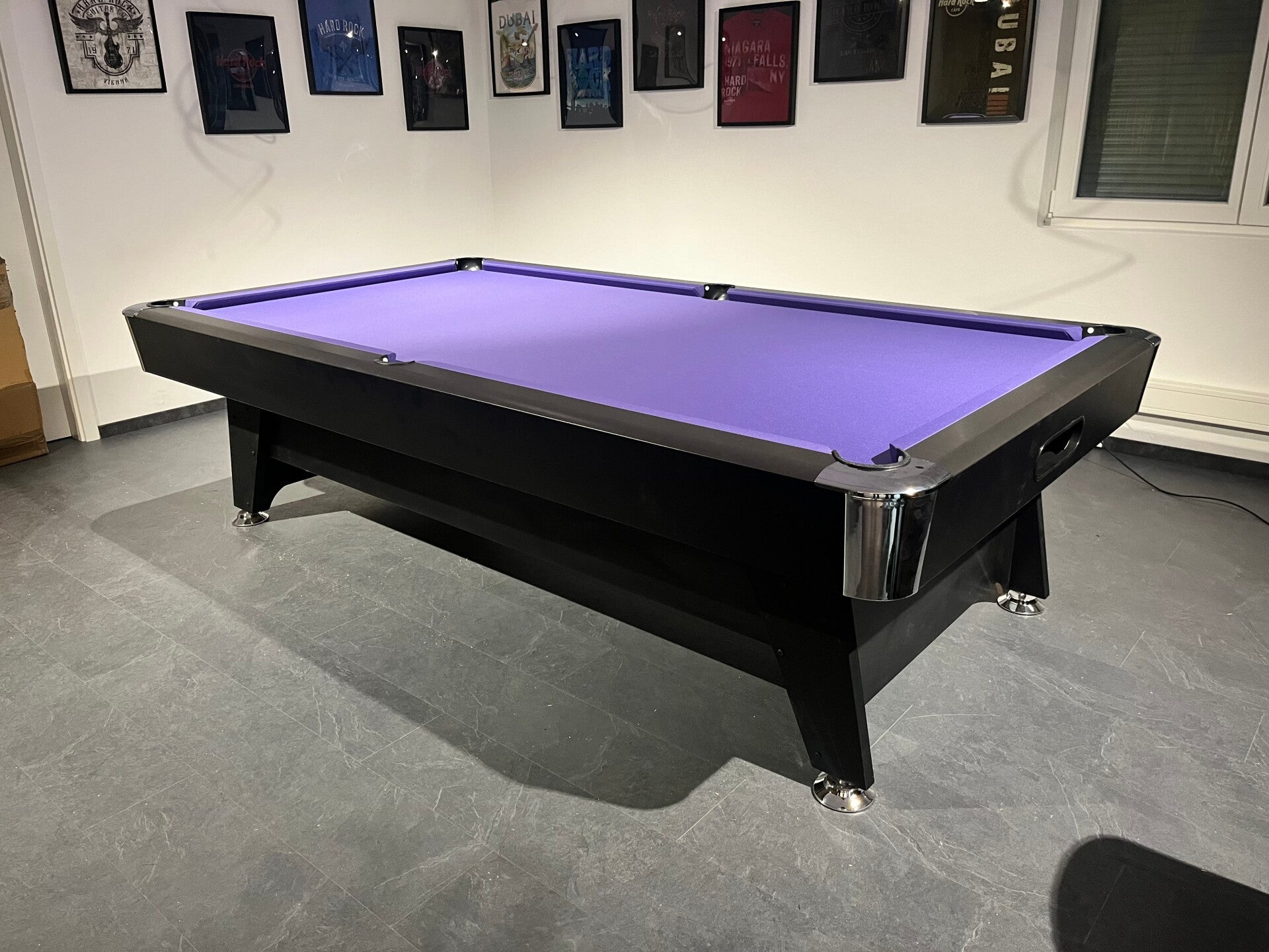 Billardtisch mit Auslauf, oder Auffangtaschen 9 FT, Preise inklusive Zubehör, Lieferung und Montage (Diese Bedingungen gelten ausschließlich für Österreich)