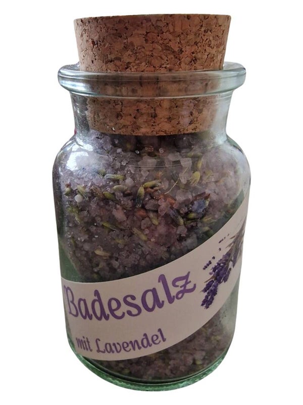 Badesalz mit Lavendel 170ml