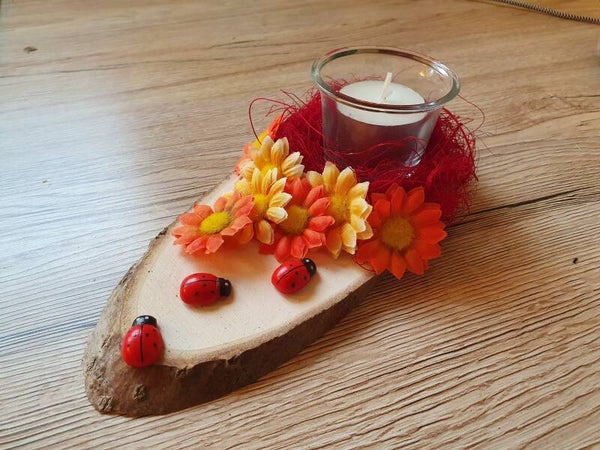 Deko auf Holz