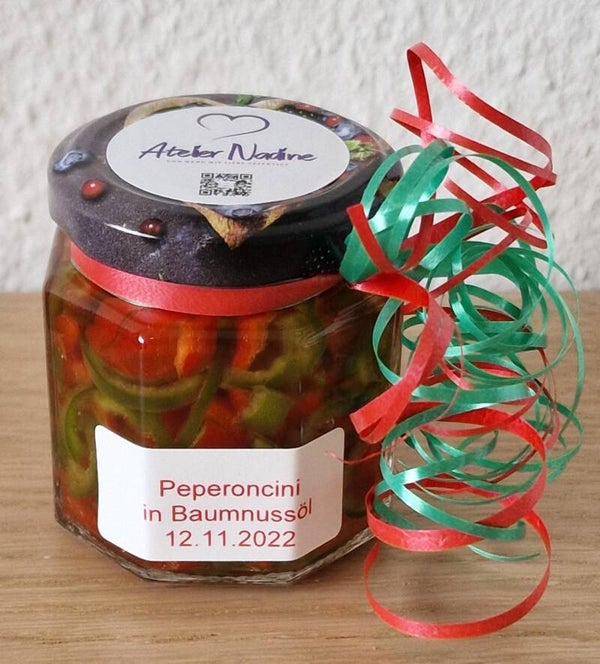 Peperoncini in Baumnussöl 100ml