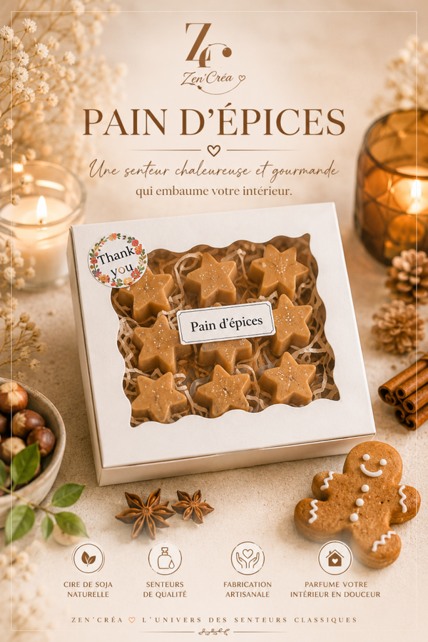 Fondants "Pain d'épices, Massepain"