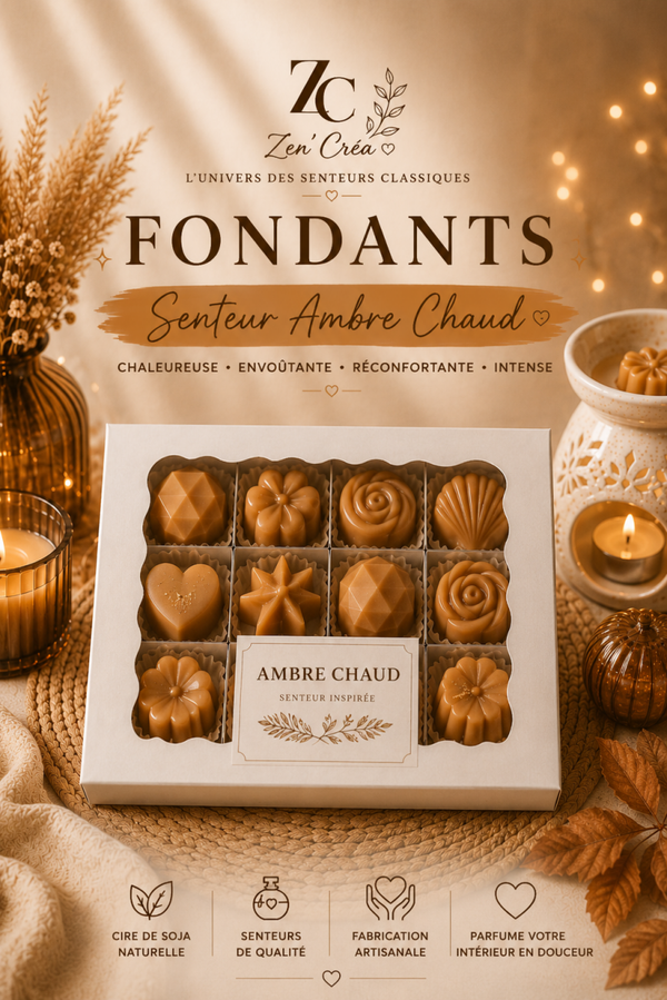 Fondants "Ambre chaud"