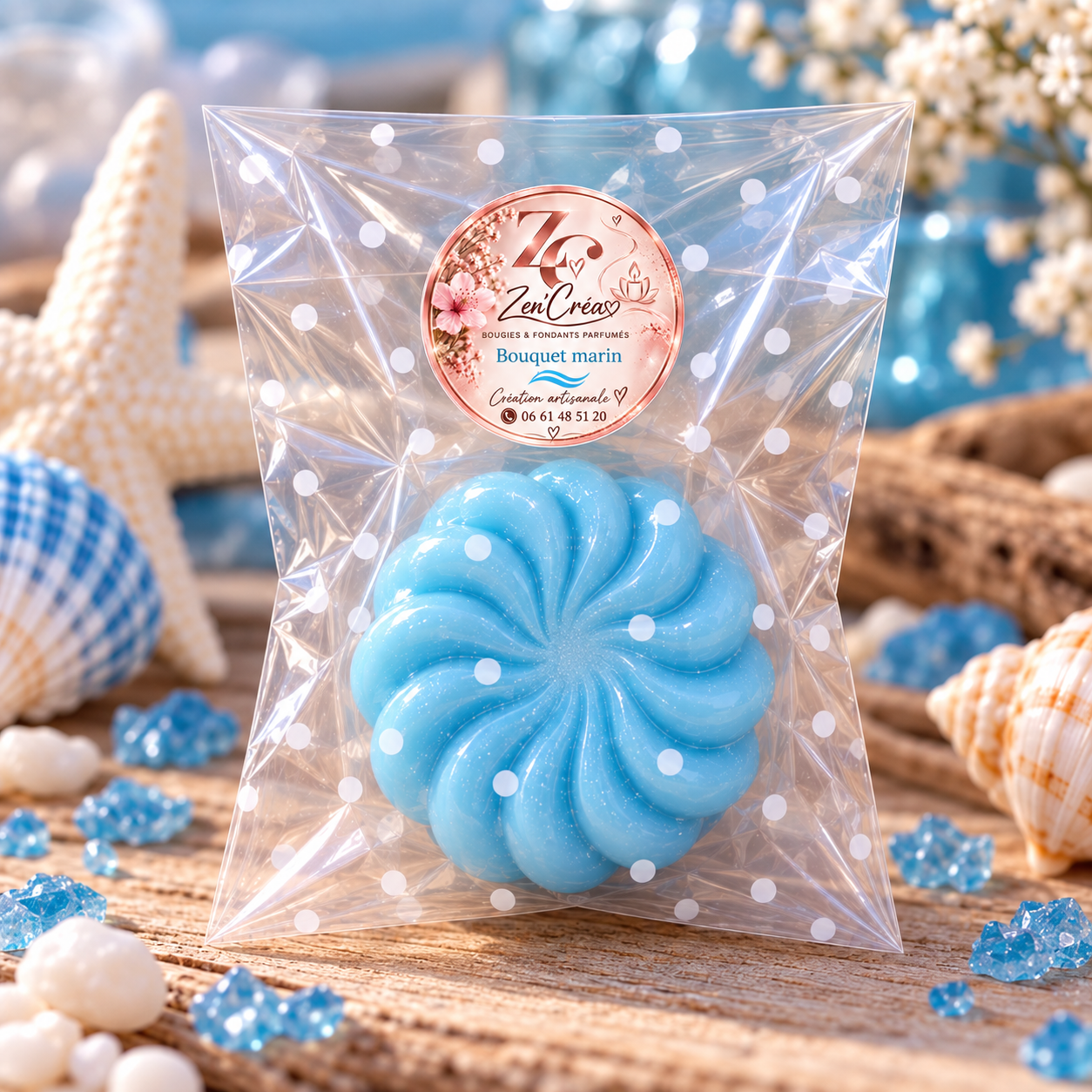 Fondant "bouquet marin"
