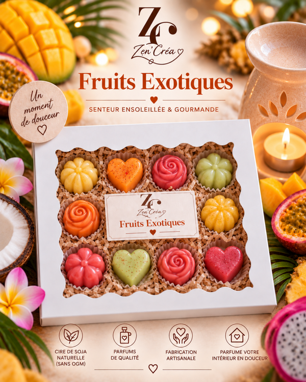 Fondants "Fruits exotiques"