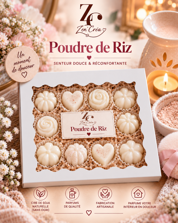 Fondants "Poudre de riz"