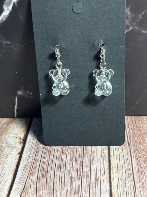 Acrylic gummy bear earrings