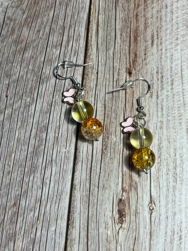 Handmade beaded earrings