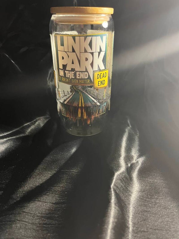 Glass tumbler linkin park