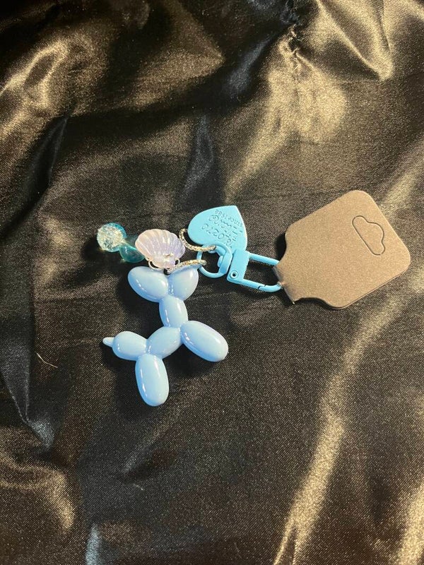 Balloon dog keyring