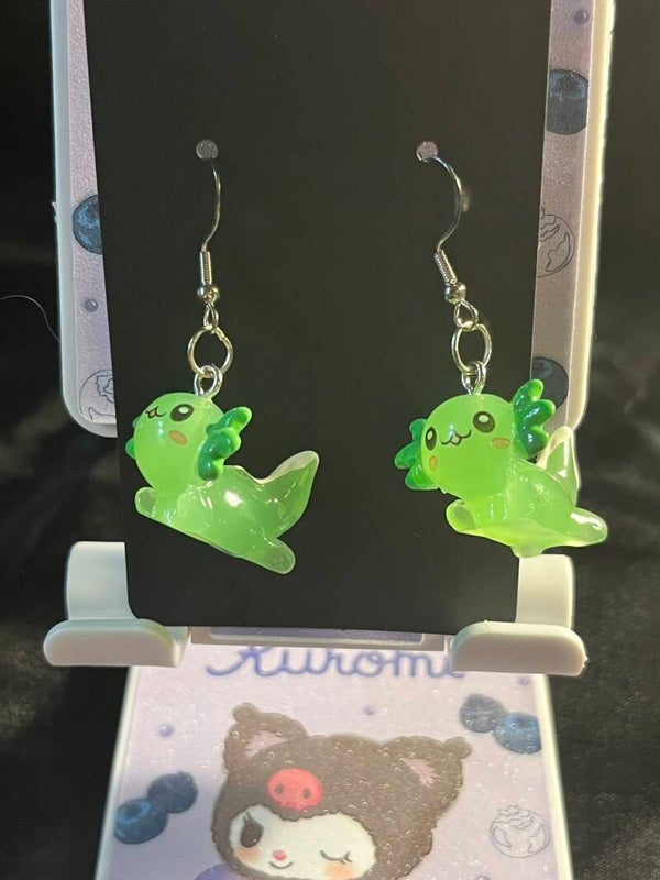 Fish hook earrings