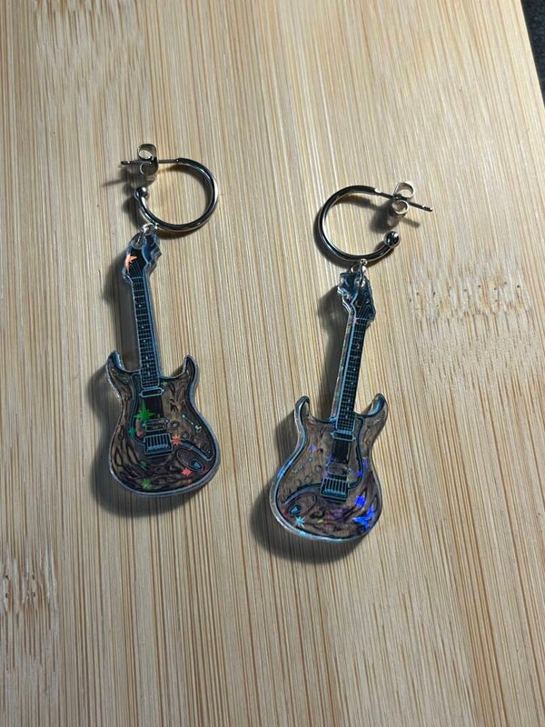 Hoop style earrings